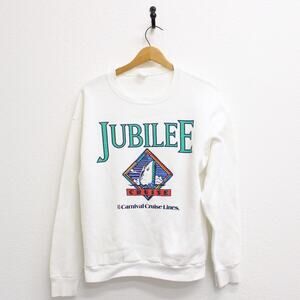 Vintage Carnival Cruise Lines Jubilee Sweatshirt XL